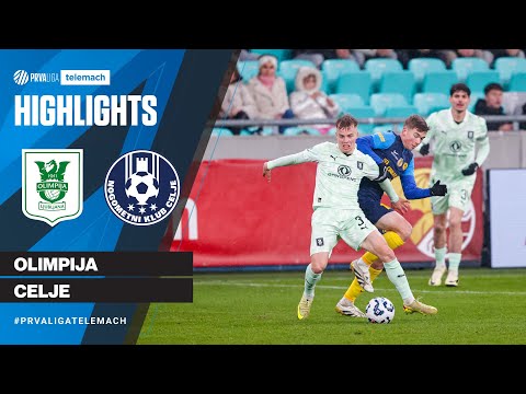 Olimpija 3-1 Celje | 21. krog 2025/26 #PrvaLigaTelemach