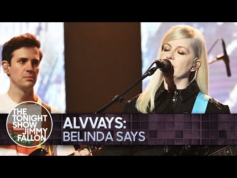 Alvvays: Belinda Says | The Tonight Show Starring Jimmy Fallon