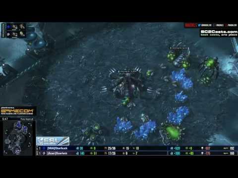 Scarlett vs Starbuck   ZvZ G3   Euro Seriers 3rd place