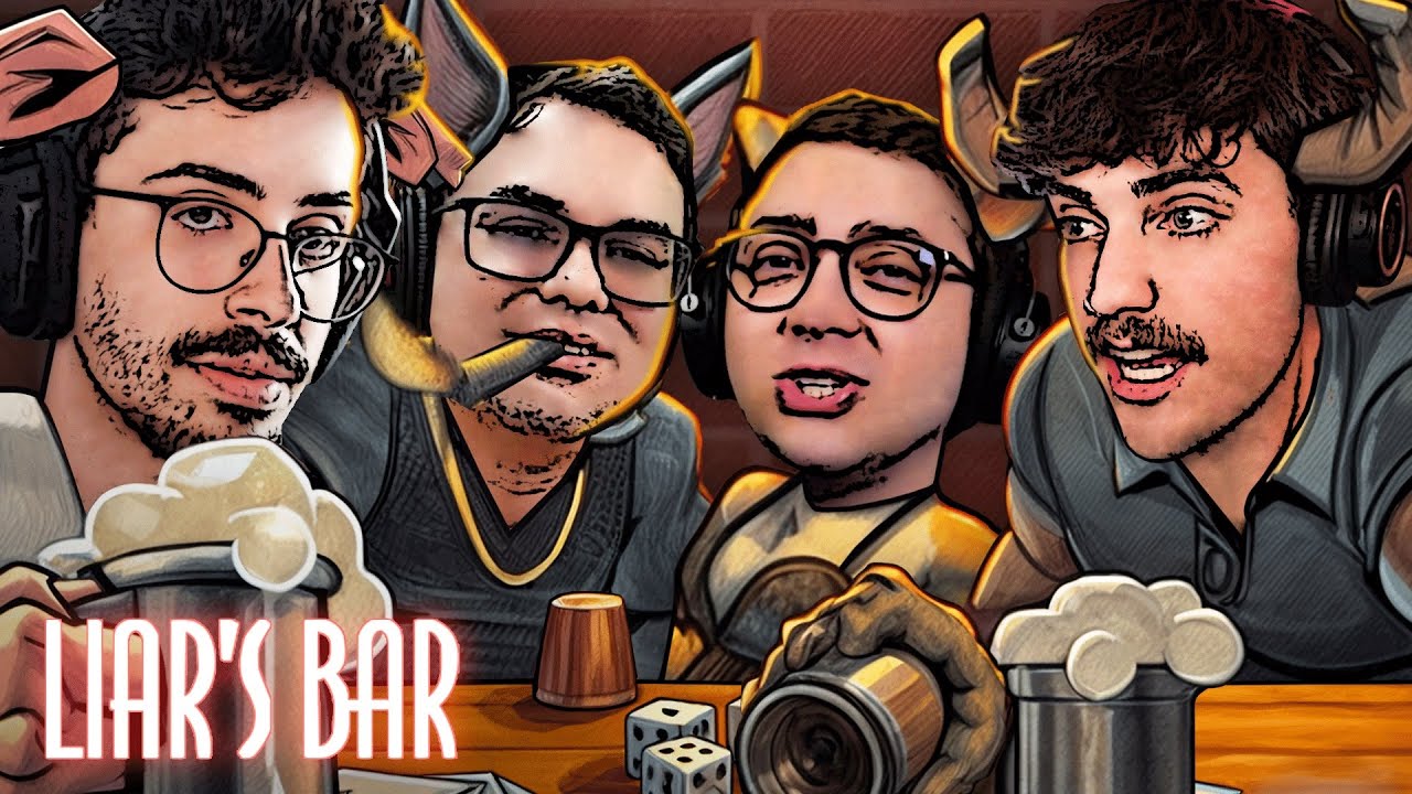 QUEM MENTE MELHOR? | Liar’s Bar com amigos