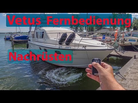 Vetus bow thruster radio remote control retrofit