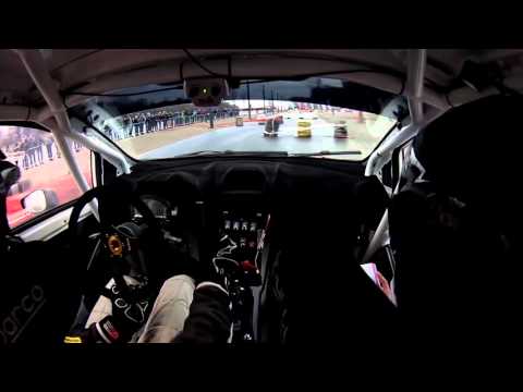 53 Barbórka Warszawska 2015 - Grzesiński / Tutaj - Ford Fiesta VS Onboard PGE Narodowy 2