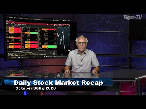 October 30th, Daily Stock Market Recap with Tom O'Brien - 2020