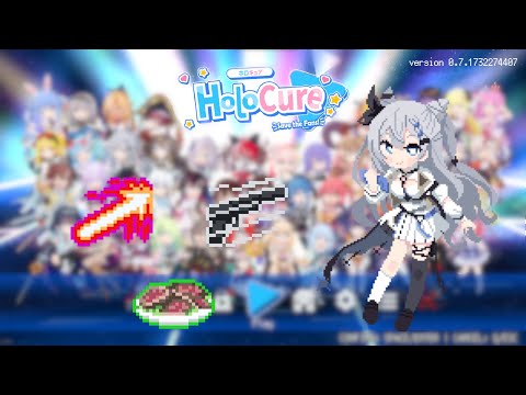 HOLOCURE - VESTIA ZETA GAMEPLAY - GRASSY PLAINS (NORMAL) #holocure