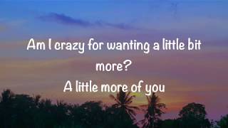 Alessia Cara - A little more (LYRICS)