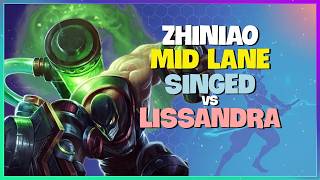 Challenger Singed: His INSANE DEVASTATING This BUILD of Challenger Elo meet Lissandra - Engsub