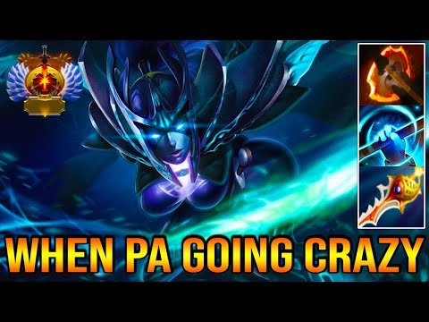 THIS IS WHEN MONSTER GOING CRAZY [ Phantom Assassin ] UNSTOPPABLE MOMENT  - DOTA 2
