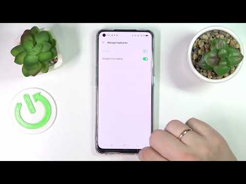 OPPO Reno 5Z - How To Add Numbers To Keyboard