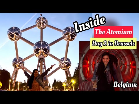 Inside the Atomium | 2 Days in Brussels(Belgium)| Trip guide to Brussels | Indians in Europe