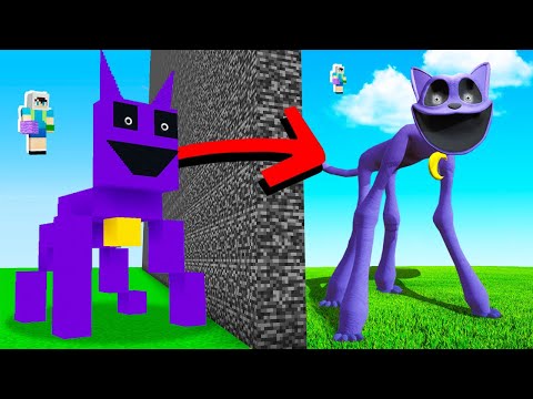 YAPI KAPIŞMALARINDA //GERÇEKÇİ CATNAP İLE ARKADAŞIMI TROLLEDİM - ⚠️ Minecraft