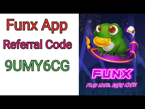 Funx Refer Code। Funx App Referral Code।