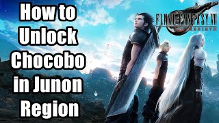 Final Fantasy VII Rebirth How to Unlock Chocobo in Junon Region