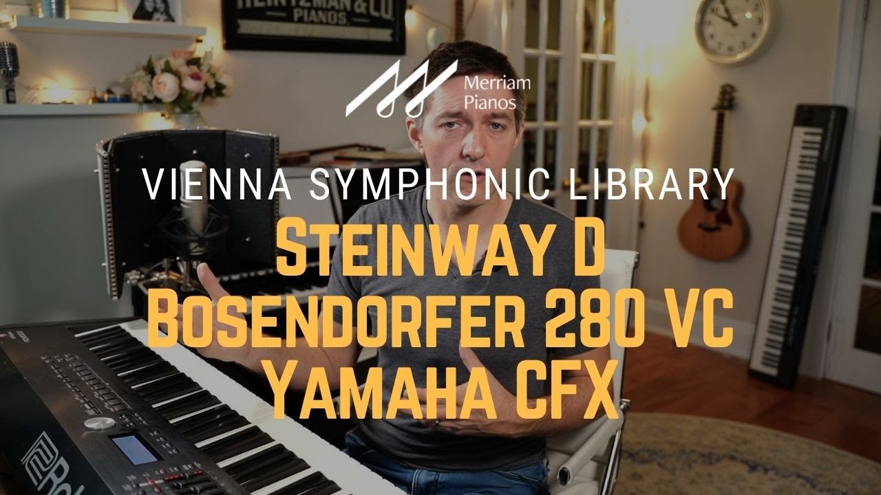 🎹 Vienna Symphonic Library Piano VST | Steinway Model D vs Bosendorfer 280 VC vs Yamaha CFX 🎹