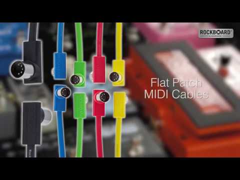 RockBoard Flax Plug FlatPatch Modular Midi Cable 11.81" (30 cm) image 7