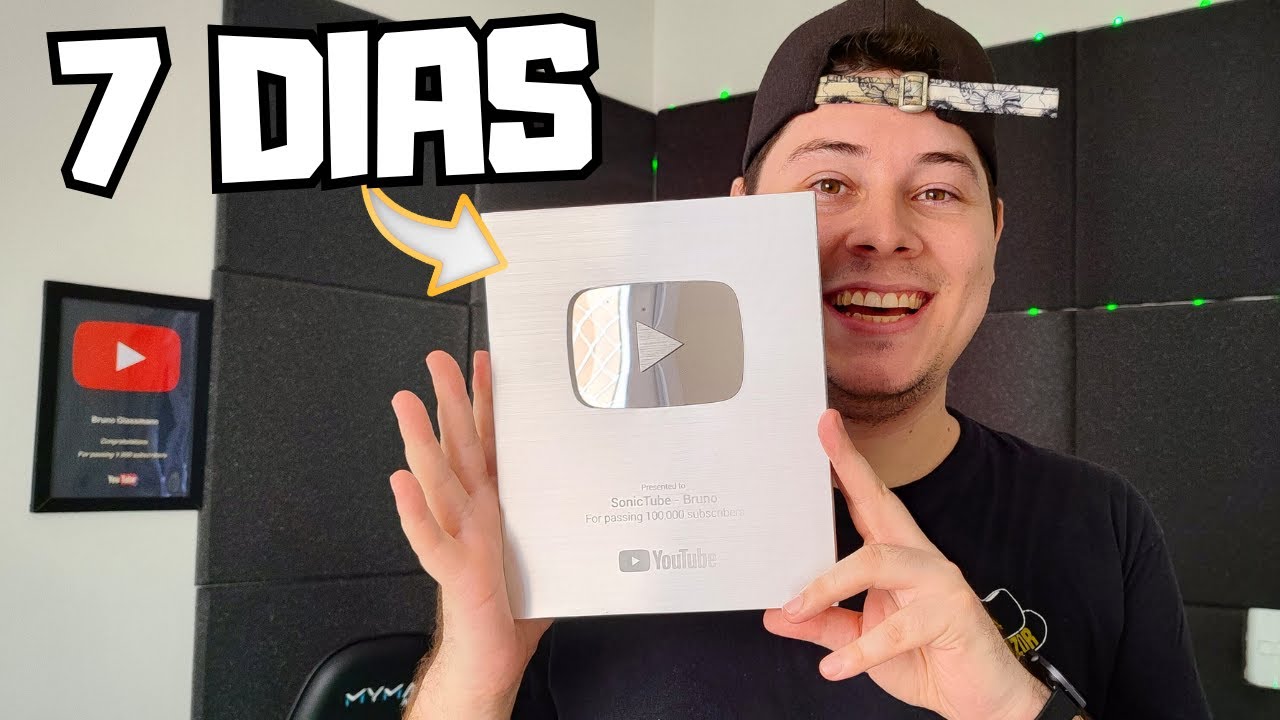 Foi Assim Que Eu Fiz Para Chegar a 100 MIL Inscritos No Youtube Em 7 Dias!