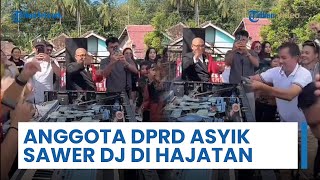 Anggota DPRD Lampung Utara Asyik Joget Sambil Nyawer DJ, Sebar Uang Rp3 Juta: Bukan APBD