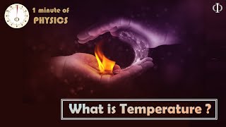 What is Temperature? (1 minute of physics)