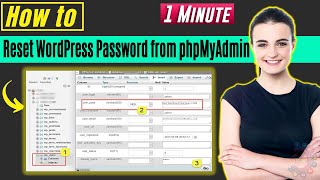 How to Reset WordPress Password from phpMyAdmin 2023