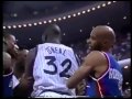 Shaq Smacks Alvin Robertson Charles Barkley Reacts 1992 93