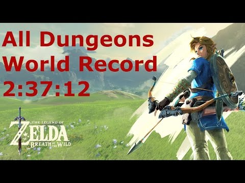 Zelda: BotW - All Dungeons Speedrun (2:37:13)