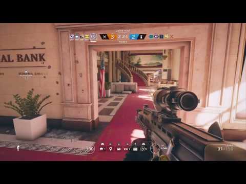 Tom Clancy's Rainbow Six Siege,  Super short round, surprise left for Caveira.