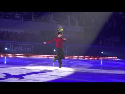 Stéphane Lambiel Art on Ice Lausanne 2014 "The water" with Hurts