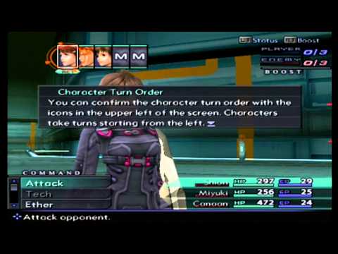 Begin the Tutorial - Let's Play Xenosaga III Part 3