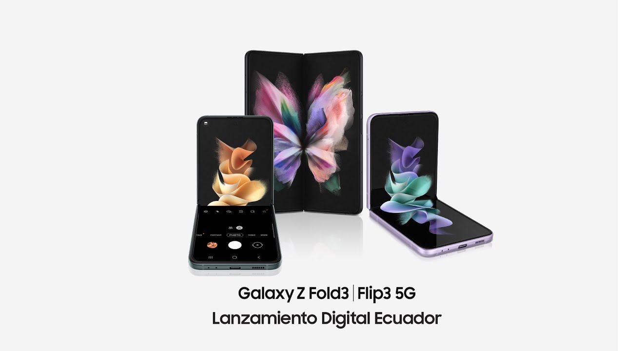 [EN VIVO] | Lanzamiento Digital Galaxy Z Fold3 y Galaxy Z Flip3 - Ecuador