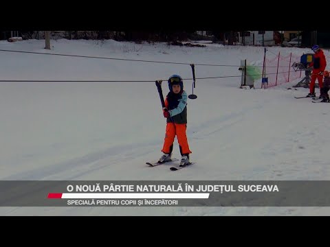 O nouă pârtie naturală în județul Suceava, specială pentru copii și începători