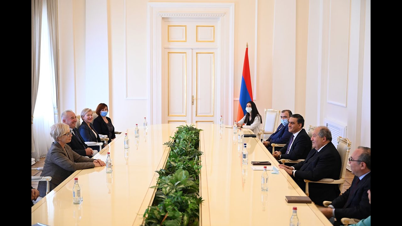 Армен Саркисян принял уполномоченного Верховной Рады Украины по правам человека