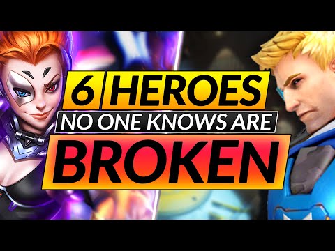 Top 6 MOST UNDERRATED Heroes that ACTUALLY CARRY - NEW META Tips - Overwatch Tips Guide