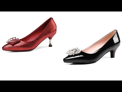 ZAPATOS CÓMODOS DE TACÓN BAJO / zapatos cómodos bonitos y elegantes / Fashion Love