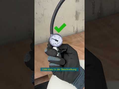 Ausdehnungsgefäß MAG nachfüllen. Schnell und einfach. Druckverlust Heizung