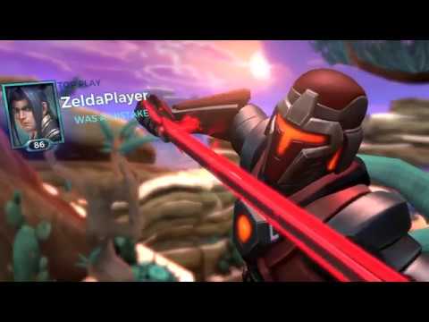 Paladins Ebon Star Zhin Guillotine Gameplay! Dat Flick tho!