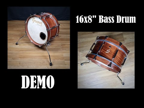 Groove Drum Co. 16x8" Bass Drum - DEMO