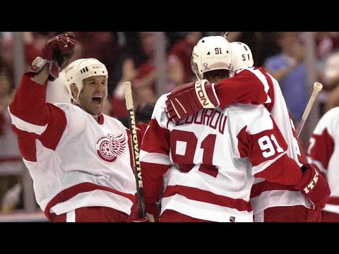 The legendary 2001-02 Detroit Red Wings roster