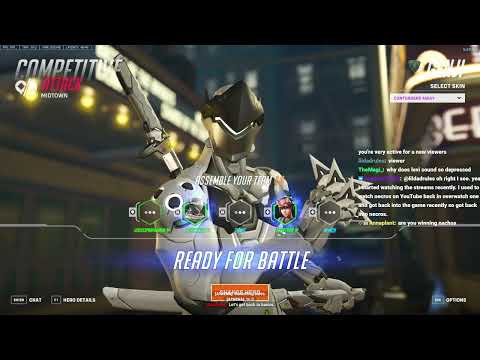 NECROS FASTEST GENJI ONE TRICK GAMEPLAY! OVERWATCH 2 SEASON 10 TOP 500