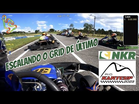 Rio Kart Cup 2023 - Guaratinguetá - Cat. Leves - Série 3 - Largando de Último