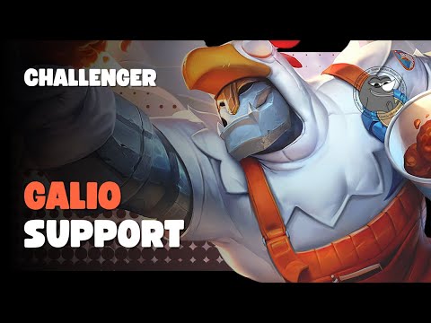 Challenger Galio Support | S2025 Educational Gameplay Commentary Game 131