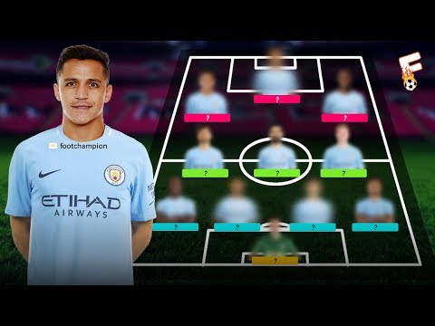 Manchester City Potential Line Up 2017/2018 Revealed With Alexis Sanchez ⚽ Footchampion Video