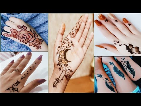Eid mehndi design || stylish simply  mehndi design ||khadeeja mehndi design
