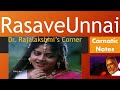 Rasave Unnai Vidamaaten Aranmanai Kili Veena Tutorial Carnatic Notes Swarams DrRajalakshmi