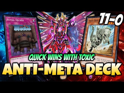 Win Before Turn 4 ⛔ Agitate Meta Decks with Toxic Anti Meta Deck [Master Duel]