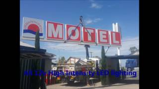 Motel River Bend Pylon makeover Tailem Bend