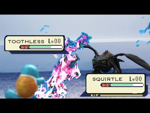 Toy Battle, Squirtle & Pikachu vs Toothless the Dragon - Toy Adventures Ep 42 | WWTV