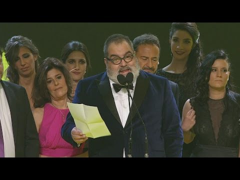 Jorge Lanata challenged those who booed him at the 2016 Martín Fierro Awards.