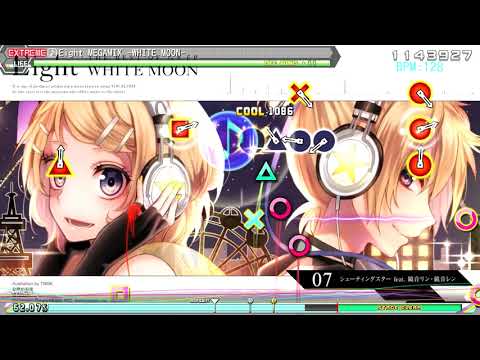 (60th PPD chart) Hachioji P - Eight MEGAMIX -WHITE MOON-  Extreme (☆8) Autoplay
