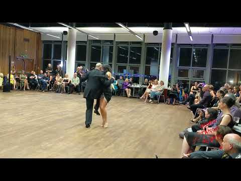 Nick Jones and Diana Cruz Performing to Papes Calientes - Donato, Welsh International Tango Festival