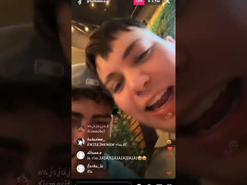 gino mella y lleflight celebran pq se va fan la cual llego sin invitacion #ginomella #lleflight