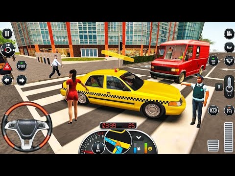 Taxi sim 2016!Taxi Driving in London City.
